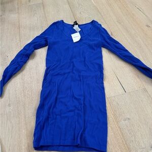 Forever 21 Royal Blue Ribbed dress